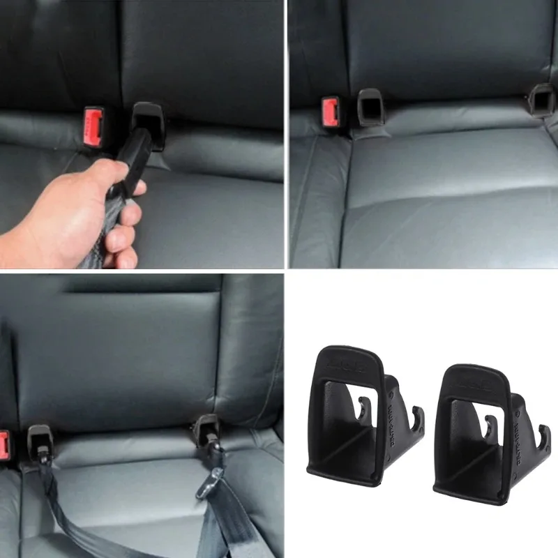 1 Guide To ISOFIX Bolt Belt Joint of Car Baby Seat; Safety Accessories for Interior Seats of Recessed Stroller Car Accessories