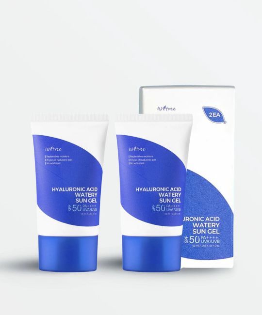 ISNTREE Hyaluronic Acid Watery Sun Gel Pacco Doppio 100 ml