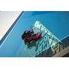 Spangenpumps RIEKER, Damen, Gr. 41, rot (dunkelrot), Lacklederimitat, glänzend, elegant, Schuhe, Riemchenpumps, Festtagsschuh, Trichterabsatz, mit weicher Innensohle
