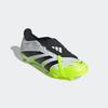 Fußballschuh ADIDAS PERFORMANCE "PREDATOR LEAGUE FOLD-OVER TONGUE FG/MG", Gr. 40, bunt (cloud weiß, core schwarz, lucid lemon), Synthetik, sportlich, Schuhe, geeignet für Rasen- und Kunstrasenplätze