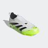 Fußballschuh ADIDAS PERFORMANCE "PREDATOR LEAGUE LACELESS KIDS FG/MG", Gr. 33, bunt (cloud weiß, core schwarz, lucid lemon), Synthetik, Textil, sportlich, Schuhe, geeignet für Rasen- und Kunstrasenplätze