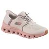 Slip-On Sneaker SKECHERS "GLIDE-STEP PRO", Damen, Gr. 39, bunt (taupe multi), Textil, sportlich, Schuhe, Slipper, Freizeitschuh mit komfortabler Heel Pillow Funktion