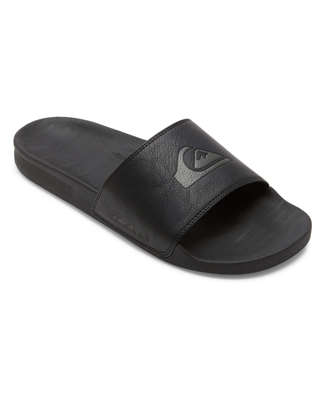 Sandale QUIKSILVER "Rivi", Gr. 10 (43), schwarz (schwarz 1), Obermaterial: Synthetikmaterial / Außensohle: Gummi, Schuhe Image