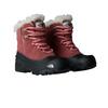 Winterstiefel THE NORTH FACE "Y SHELLISTA V LACE WP", Damen, Gr. 35, braun (canyon dust), Leder, sportlich, Schuhe, Wasserdicht