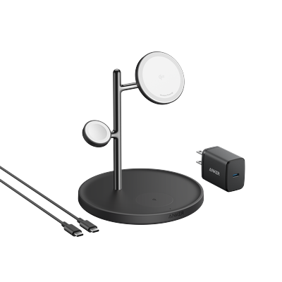 Anker MagGo Wireless Charging Station (3-in-1 Stand)