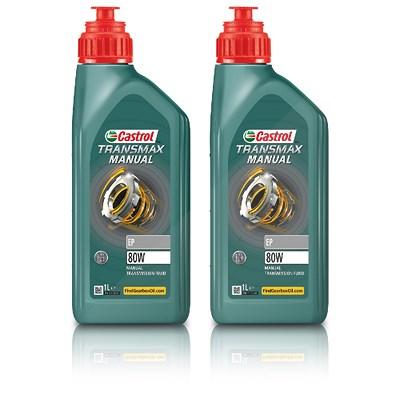 Castrol 2x 1 L TRANSMAX Manual EP 80W [Hersteller-Nr. 15DDEC] Image