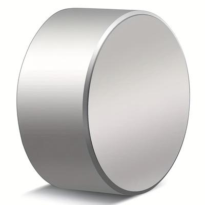 TEMU 1pc 60x30mm Round Neodymium Magnet, Large Circular Magnetic Disc, Metal Material, Ideal For Office And Tool Storage, Magnetic Disc | | Sturdy Build, Magnets For Image