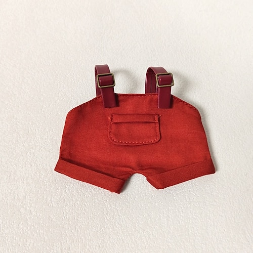 17 cm Vinyl-Puppenkleidung (keine Puppe) Mini-Overalls für Puppen, süße Kleidung für Ihre Puppenkleidung, einzigartiger Stil