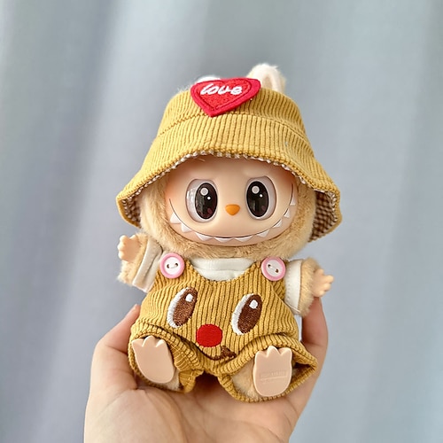 Kleiderset für 17 cm große Puppen, modisches Kleidungszubehör (keine Puppe), süße Kleidung, passend für 17 cm große Puppen