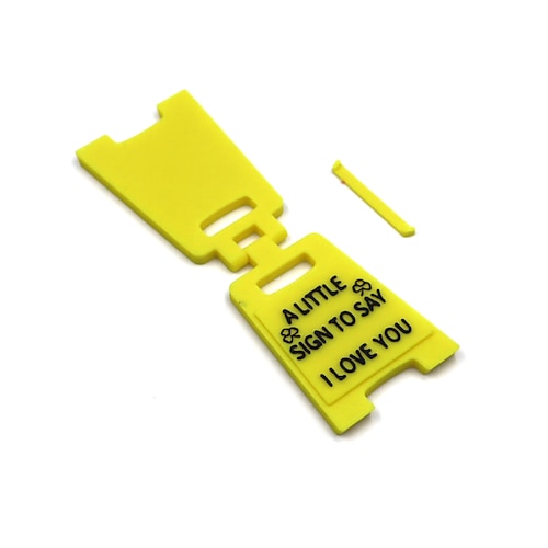 „I love you"-Schild, 3D-gedrucktes Schreibtischdekor, ein kleines Schild mit der Aufschrift „Ich liebe dich", süßes Mini-Liebesschild als Geschenk zum Jahrestag, Valentinstag, zur Hochzeit oder für Image