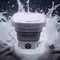 8L Portable Foldable Mini Washing Machine with Spin Dryer Compact Laundry Washer for Socks Underwear Household Laundry Bucket