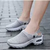 Frauen Schuhe Erhöhen Kissen Sandalen Plattform Sandale für Frauen Atmungsaktive Mesh Outdoor Walking Hausschuhe Sandalen Größe 35-43