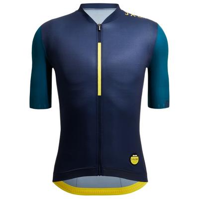 Santini - Le Maillot Jaune Jersey - Radtrikot Gr L blau Image