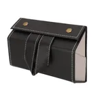 Custodia per occhiali in pelle con slot multipli da 1 pezzo Custodia per occhiali da sole da viaggio realizzata a mano Custodia per occhiali da sole portatile