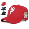 Unisex Gothic P Brief Stickerei Baseball Caps Frühling Herbst Outdoor Einstellbare Casual Hüte Sonnenschutz Hut Sport Kappe