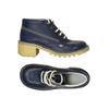 Kickers Damen Stiefelette, Gr. 40, marineblau, kein Etikett