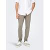 Chinohose ONLY & SONS "ONSMARK SLIM GW 0209 PANT NOOS", Herren, Gr. 29, Länge 32, grün (vintage khaki), Web, Obermaterial: 64% Viskose, 31% Polyester, 5% Elasthan, unifarben, modisch, slim fit knöchellang, Hosen