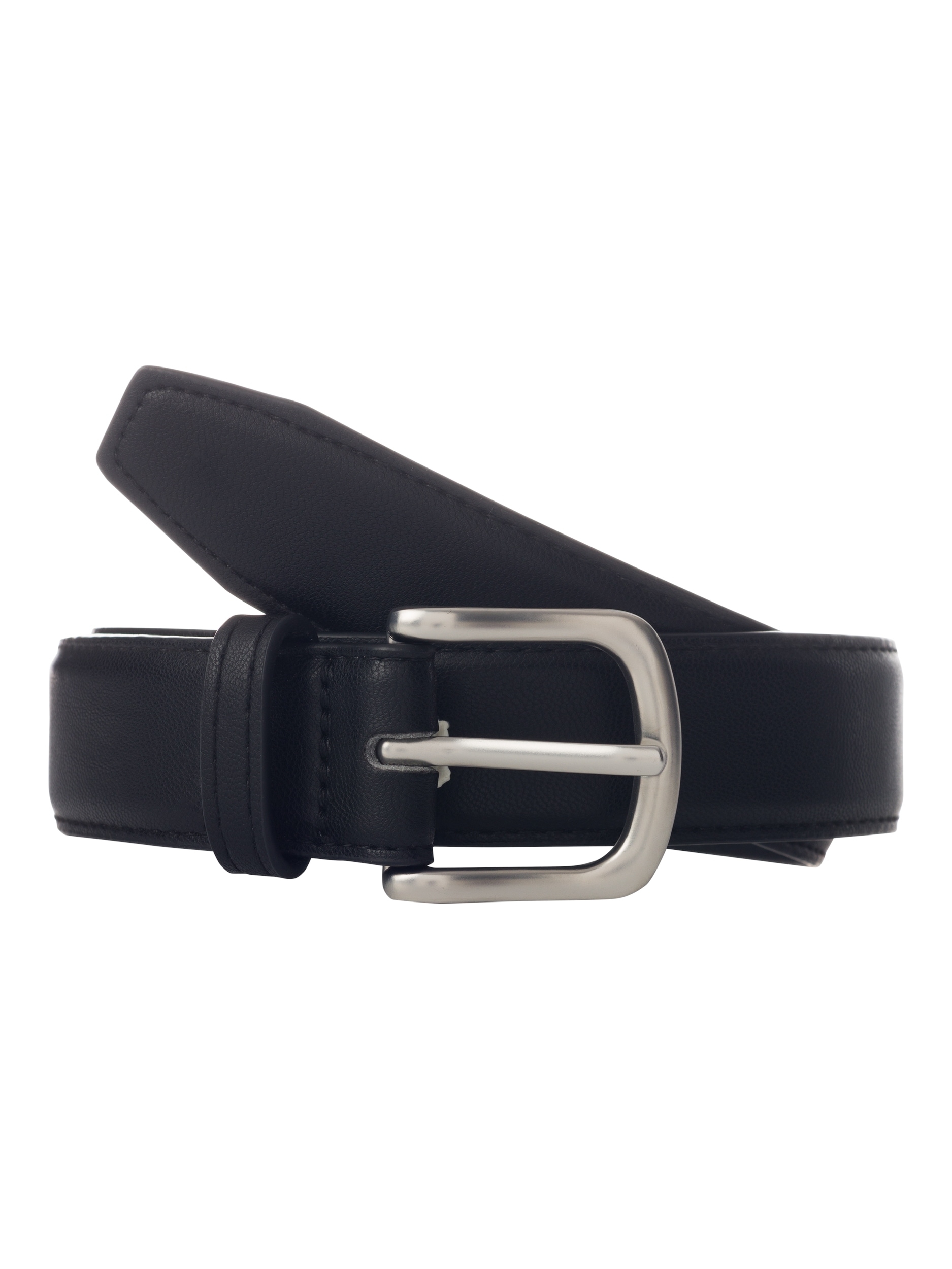 Taillengürtel NAME IT "NKMACC-FARLO BELT NOOS", Damen, Gr. 55, schwarz, Materialmix, unifarben, casual, Gürtel Image