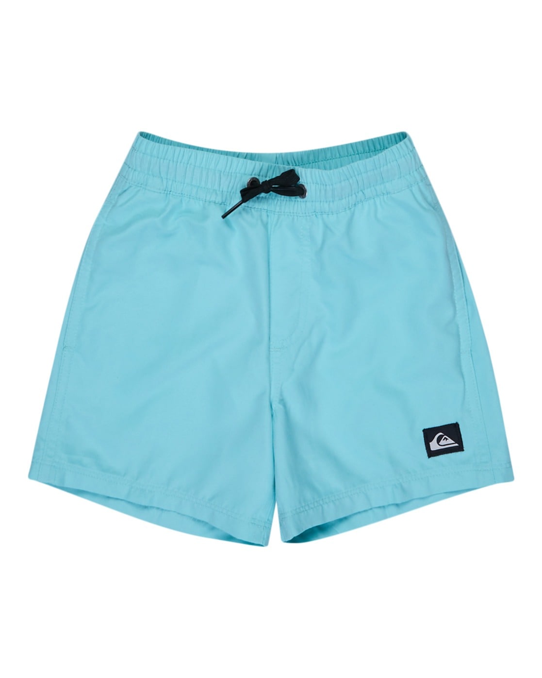 Badeshorts QUIKSILVER "Everyday Solid 12", Jungen, Gr. 4(101-108cm), Normalgrößen, blau (aqua sky), 100% Polyester, Badehosen Image