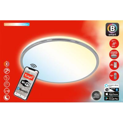 BRILONER LEUCHTEN Smarte LED-Leuchte "IVY S", weiß, Lampen Image