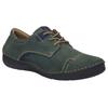 Schnürschuh JOSEF SEIBEL "Fergey 41", Damen, Gr. 41, grün (grün kombiniert), Leder, casual, Schuhe, Freizeitschuh, Komfortschuh mit Wechselfußbett