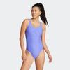 Badeanzug ADIDAS PERFORMANCE "BIG BARS SUIT", Damen, Gr. 36, N-Gr, blau (cobalt blau, dunkelblau), Obermaterial: 78% Polyamid, 22% Elasthan, sportlich, Badeanzüge