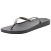 Zehentrenner IPANEMA "IPANEMA ANATOMICA TAN FEM", Gr. 40, grau, schwarz silber, Synthetik, sportlich, Schuhe