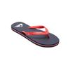 Sandale QUIKSILVER "Molokai Core", Gr. 11(44), rot (rot 1), Obermaterial: Synthetikmaterial / Außensohle: Moosgummi, Schuhe