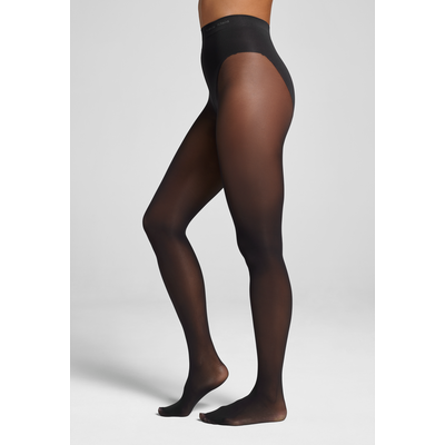Feinstrumpfhose CALVIN KLEIN JEANS "CK WOMEN TIGHT 1P SHAPER 40 DN", Damen, Gr. L, schwarz, Obermaterial: 75% Polyamid, 25% Elasthan, Strumpfhosen, Mit leichtem Shapingeffekt Image