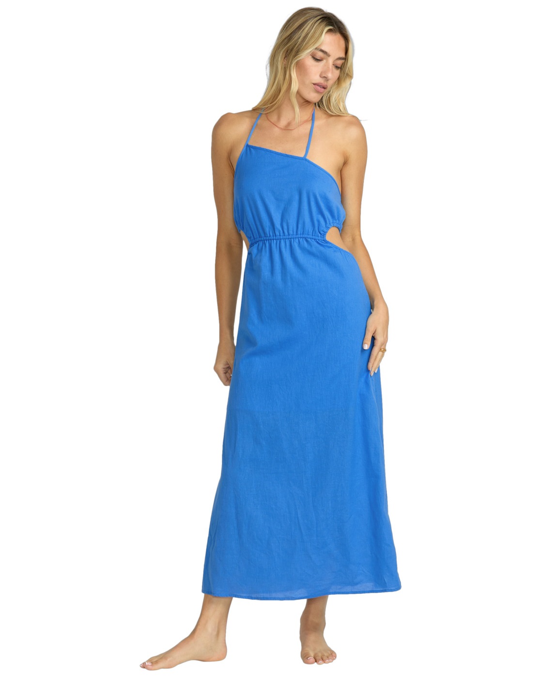 Maxikleid BILLABONG "Blue", Damen, Gr. XS, US-Größen, blau, Cotton, Kleider Image
