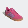 Sneaker ADIDAS ORIGINALS "GAZELLE", Gr. 37, shock pink, blau spark, halo blau, Leder, Synthetik, sportlich, Schuhe