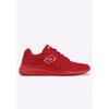Sneaker LOTTO, Gr. 49, rot (rot, weiß), Textil, Synthetik, sportlich, Schuhe, - besonders leicht & bequem