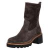 Stiefelette PAUL GREEN "Paul Green Stiefelette Veloursleder", Damen, Gr. 38, braun (mocca), Veloursleder, casual, Schuhe