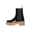 Schnürboots N91 "Style Choice MN", Damen, Gr. 37, schwarz (schwarz, hellbraun), Leder, casual, Schuhe