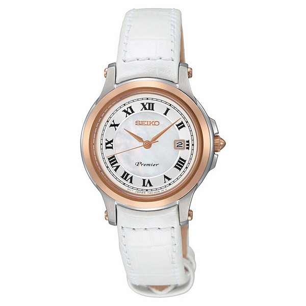 Seiko Womens Watch SXDE42P2 (28 mm) - White - One Size | Seiko Sale | Discount Designer Brands