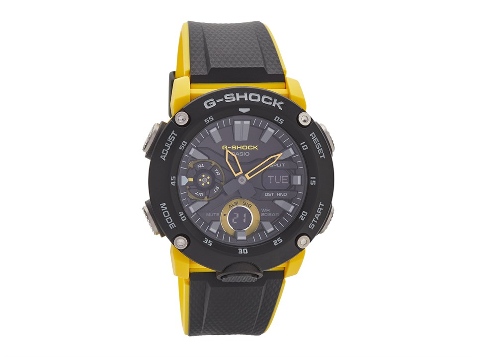 Casio G-shock Mens Black Watch GA-2000-1A9ER - One Size | Casio Sale | Discount Designer Brands