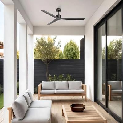 River Deckenventilator für den Außenbereich braun Ø125 wifi Image