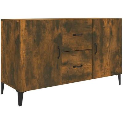 Vidaxl - Sideboard Räuchereiche 100x36x60 cm Holzwerkstoff Image