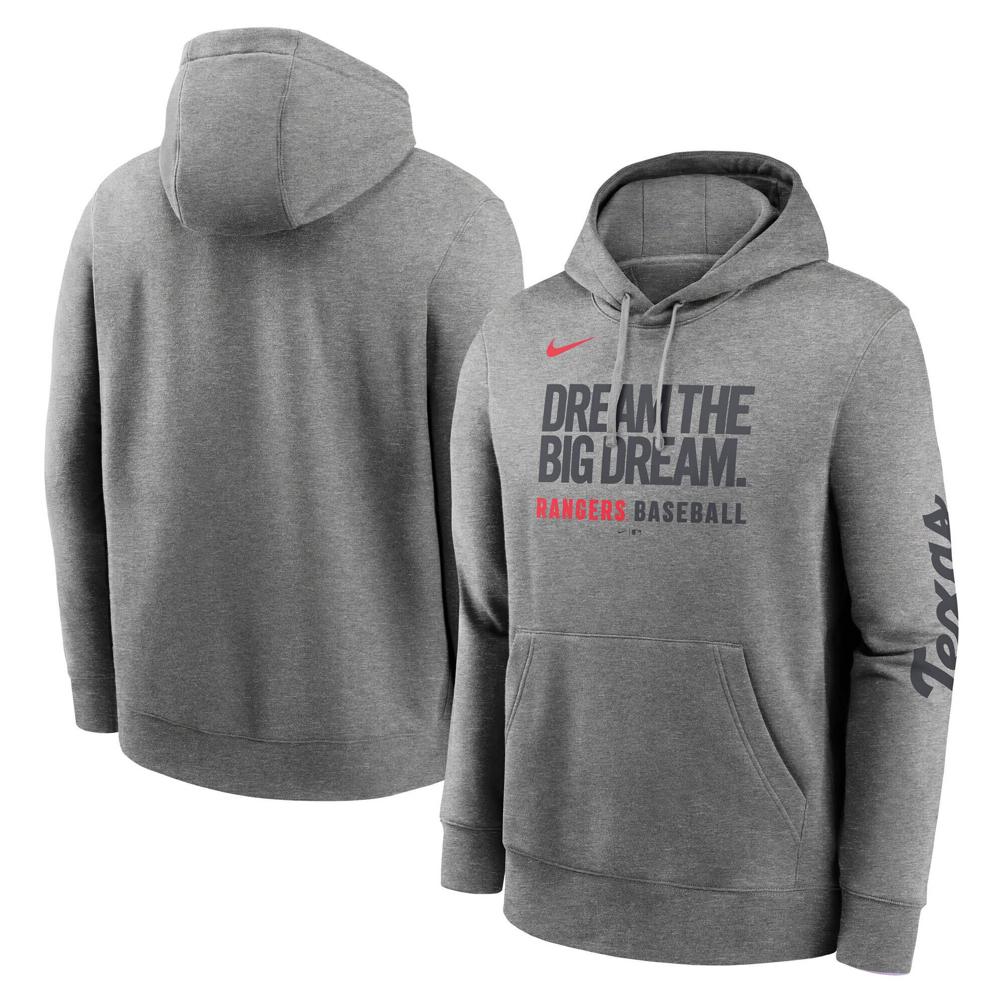 Texas Rangers Nike City Connect French Terry Club Hoodie – Herren Image