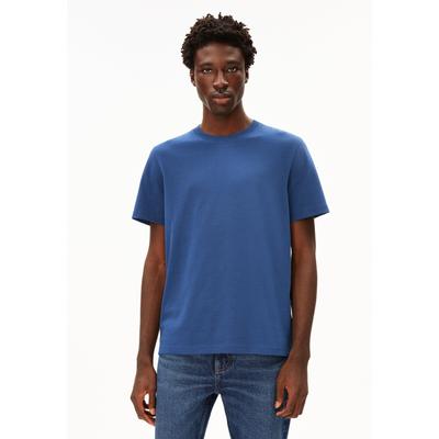MAARKOS | T-Shirt aus Bio-Baumwoll Mix - blau (S) Image