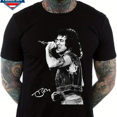 TEMU 100% Made In Usa, 180g Men's Signed Photo T-shirt Image