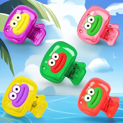 TEMU 5pcs Colorful Portable Toothbrush Cases -odorless Plastic Holder For Electric & Manual Brushes - Ideal For Home, Business Trips, & Outdoor Use Image