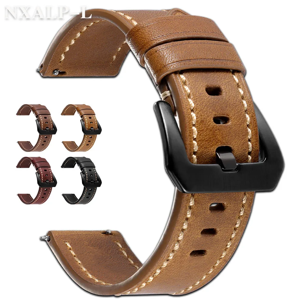 Echtes Kalbsleder-Uhrenarmband für Panerai PAM111/441/312 Armband Rindslederarmband Herren-Sportarmband 18 mm 20 mm 22 mm 24 mm 26 mm Image