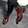 Gemischte Farbe Herren stiefel klobige Absätze hand gefertigte Abends chuhe für Herren Freizeit schuhe Schuhe für Herren 2024 Größe 47 zapatillas mujere