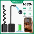 Loop Record Mini telecamera 1080P HD WiFi Wireless Cam Videoregistratore Protezione di sicurezza Videocamera di sorveglianza Sensore Allarme Push
