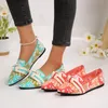 Damenschuhe Slipper Ballerinas spitzen Zehen barfuß Slip-On lässig Low Heel Marke Frau Schuh neu in Schmetterling Größe 36-43