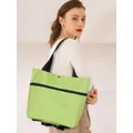 Borsone da viaggio con separazione a secco e umido borsone da viaggio espandibile borsa da viaggio pieghevole leggera con manico a ruote