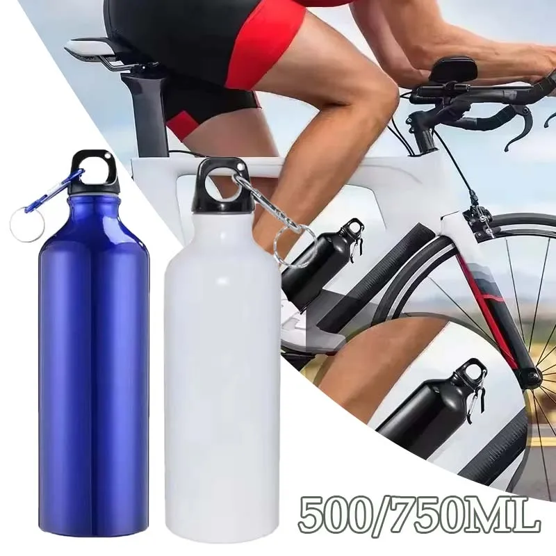 1-3PCS Aluminium Wasser Flasche Große Kapazität Auslaufsicher Sport Drink für Gym Outdoor Wandern Camping Sport Wasser flasche Image