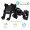 Waterproof Metal Motorcycle Smart Phone Mount with QC 3.0 USB Quick Charger Motorbike Mirror Handlebar Stand Holder for Samsung