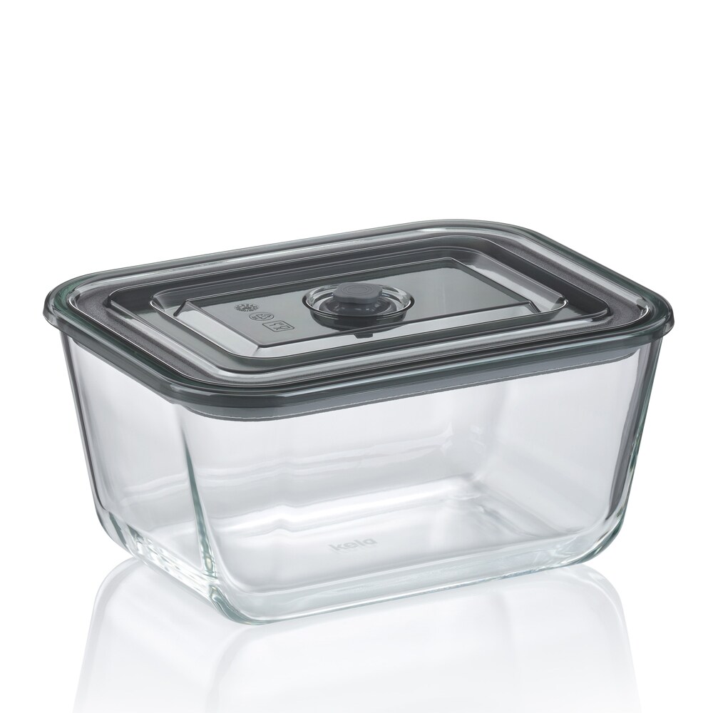 Kela Aurelia Frischhaltedose rechteckig Borosilikatglas 2500 ml transparent Image